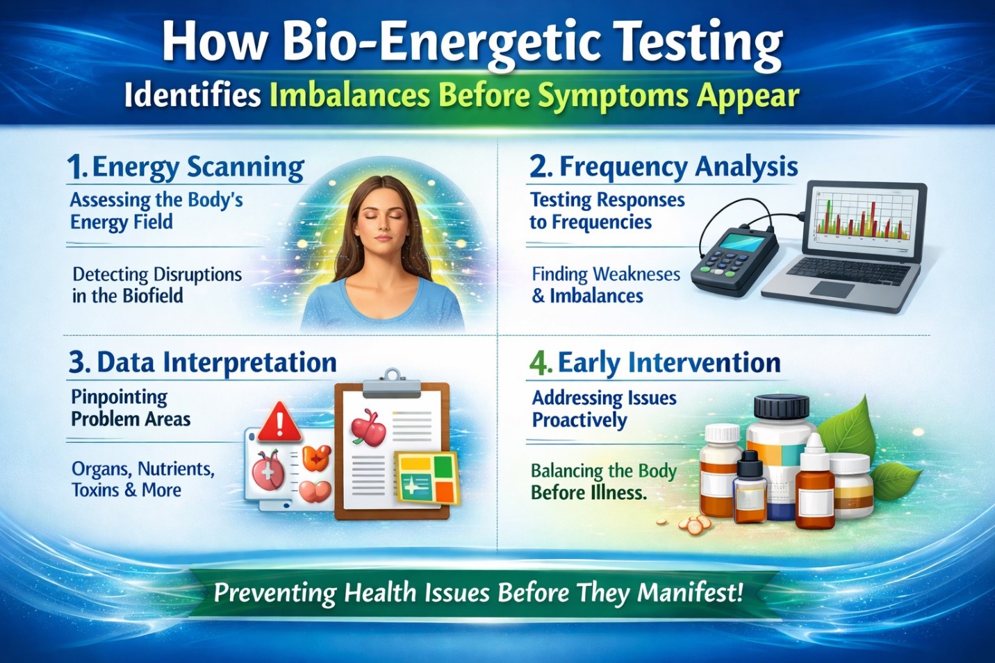 Read more about the article How Bio-Energetic Testing Identifies Imbalances Before Symptoms Appear